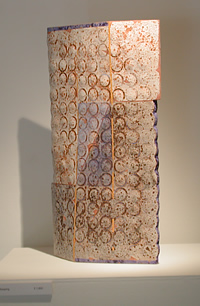 Ceramic sculpture: 'With a twist'